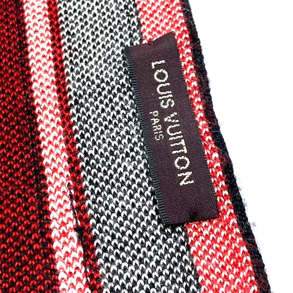 Louis Vuitton Scarf Wool Red Logo