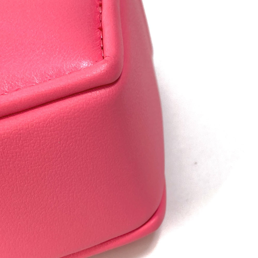 Louis Vuitton Shoulder Bag M81893 Leather Pink Monogram Bubblegram Pop My Heart Pouch Women