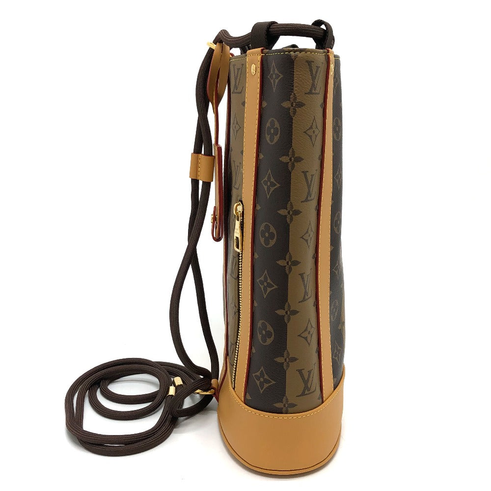 Louis Vuitton Shoulder Bag M45968 Monogram Canvas Brown Monogram Randonnee Messenger Stripe Mens
