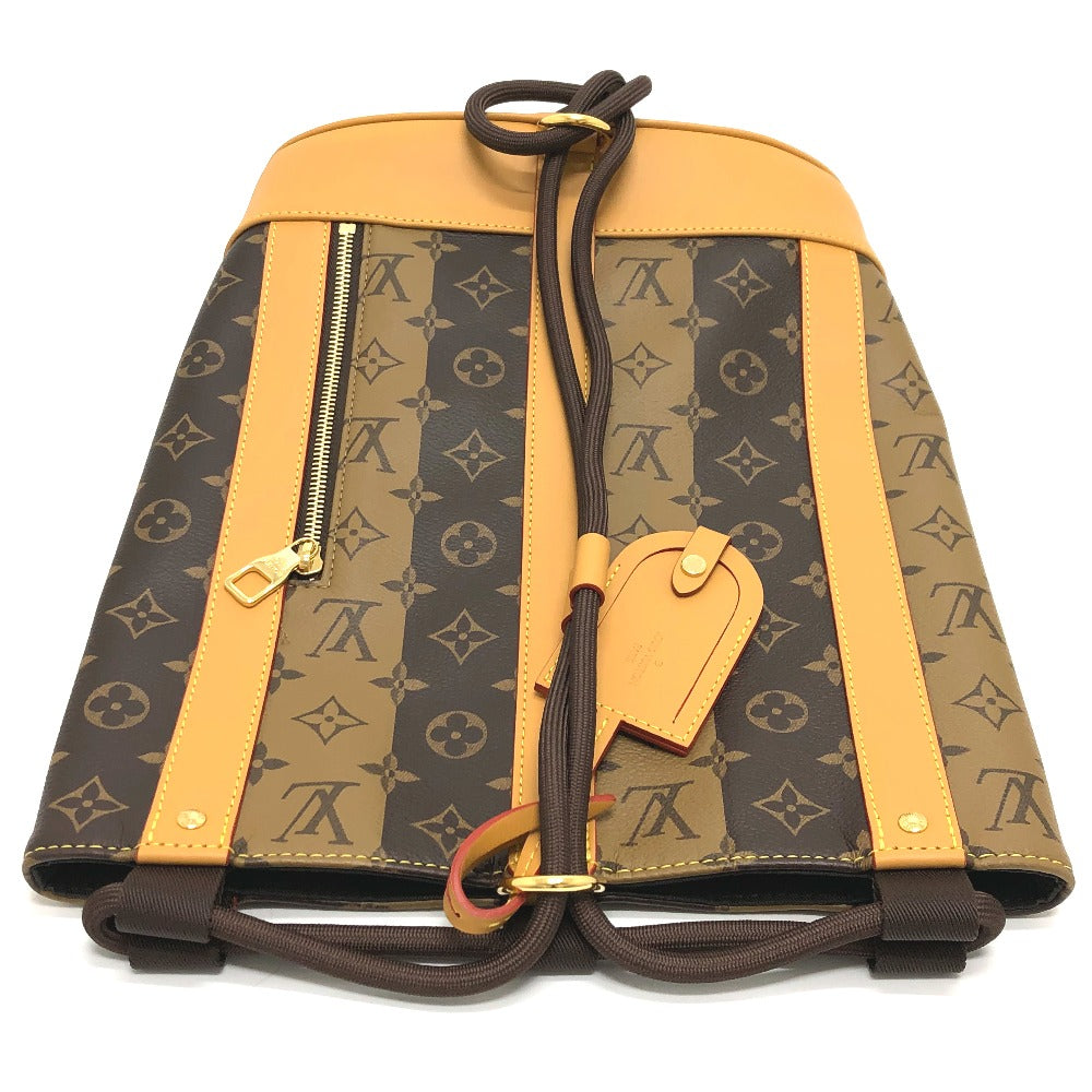 Louis Vuitton Shoulder Bag M45968 Monogram Canvas Brown Monogram Randonnee Messenger Stripe Mens