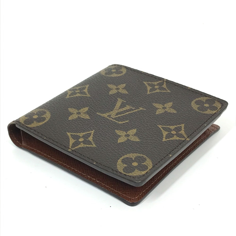 Louis Vuitton Folded Wallet M61675 Monogram Canvas Brown Monogram Portefeuille Marco Mens