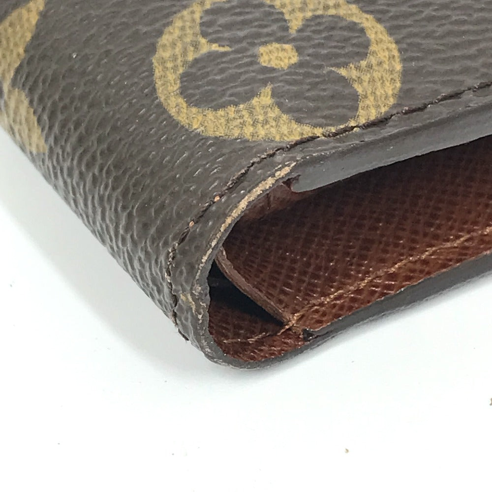 Louis Vuitton Folded Wallet M61675 Monogram Canvas Brown Monogram Portefeuille Marco Mens