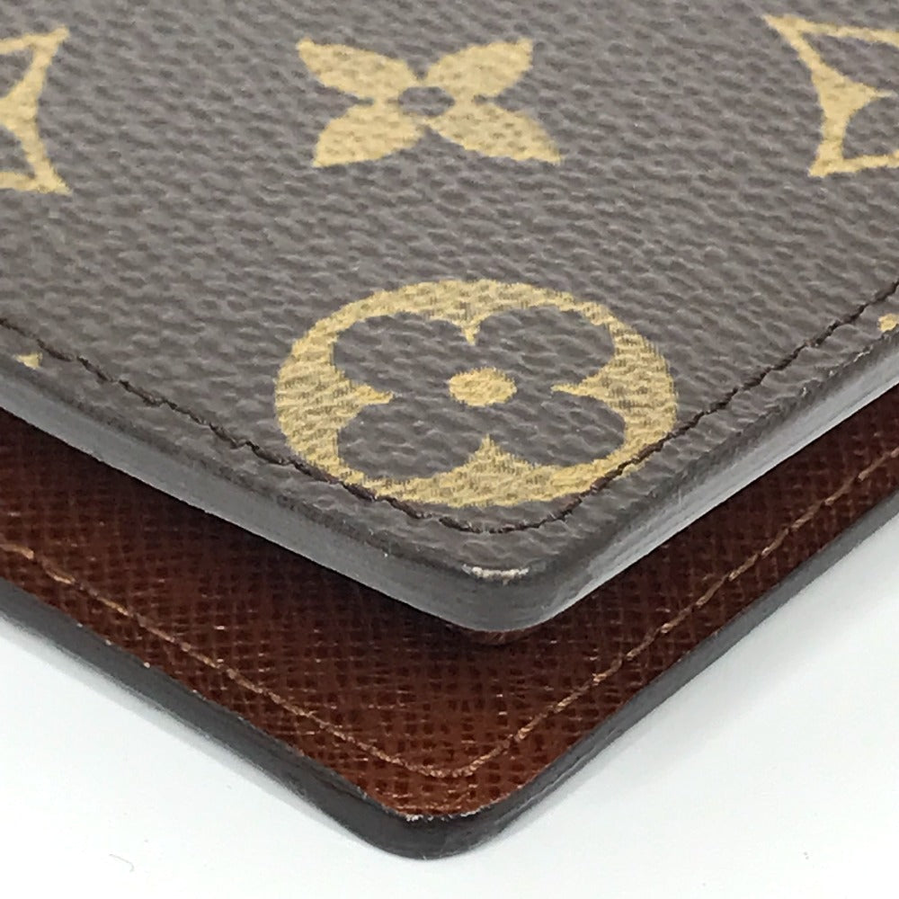 Louis Vuitton Folded Wallet M61675 Monogram Canvas Brown Monogram Portefeuille Marco Mens