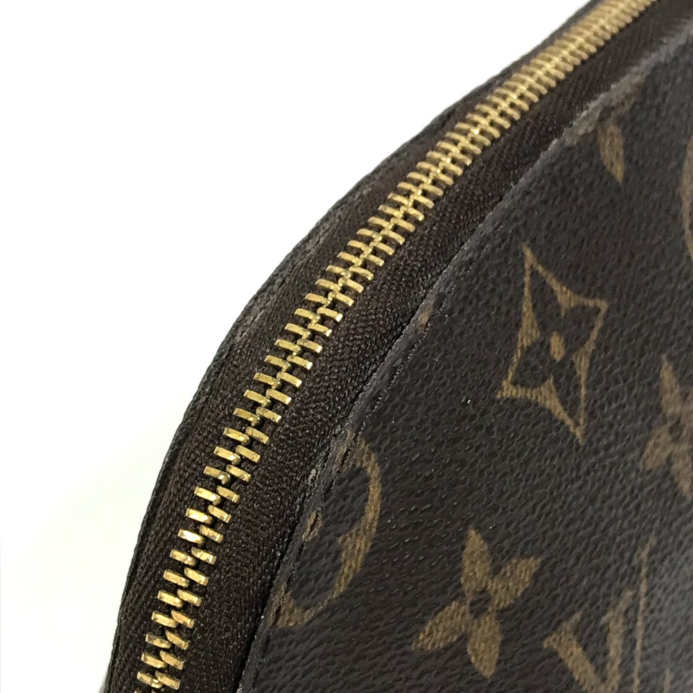 Louis Vuitton Pouch M47515 Monogram Canvas Brown Monogram Pochette Cosmetic Women Secondhand