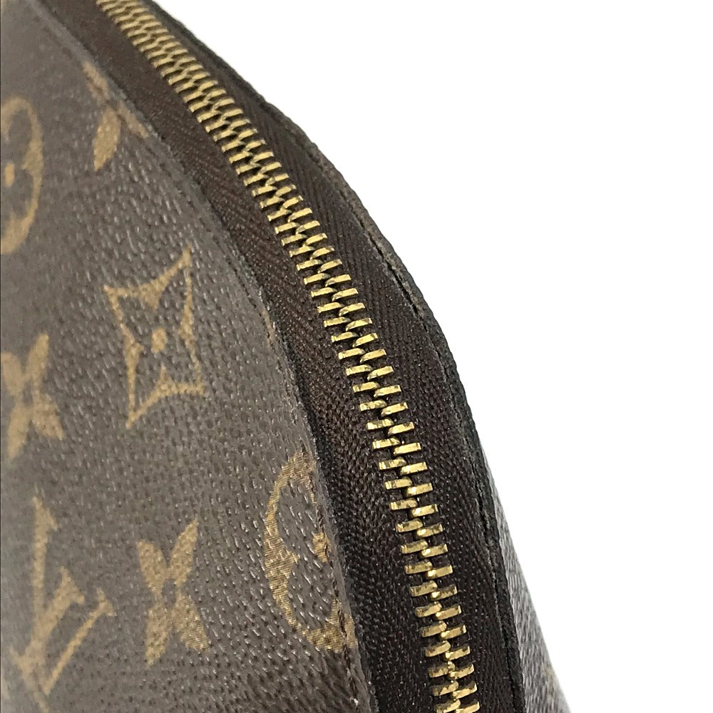 Louis Vuitton Pouch M47515 Monogram Canvas Brown Monogram Pochette Cosmetic Women Secondhand