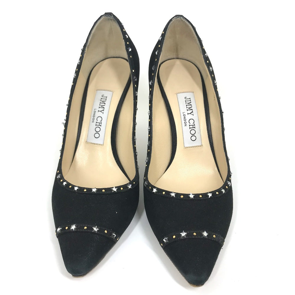 Jimmy Choo Pumps Suede, Suede Black Star Studs Women 35.5
