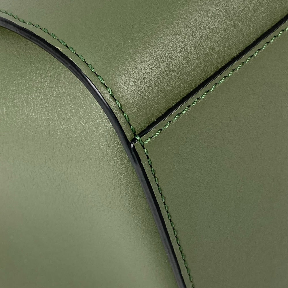 Loewe Shoulder Bag Leather Khaki Shoulder Crossbody Mini Hammock Drawstring Bag Women
