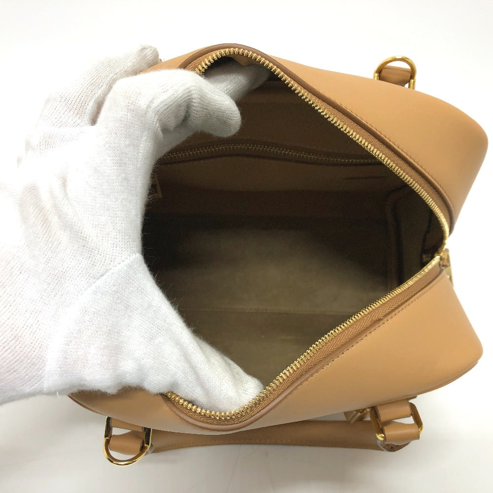 Loewe Handbag A039N10X032586 Nappa Leather Beige Amazona 19 Square Women