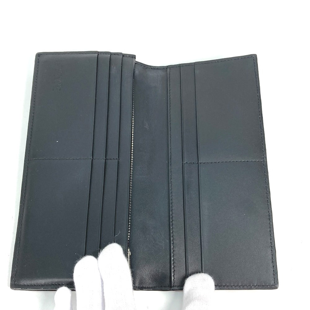 Loewe Long Wallet Purse Leather Black Long Wallet Puzzle Mens