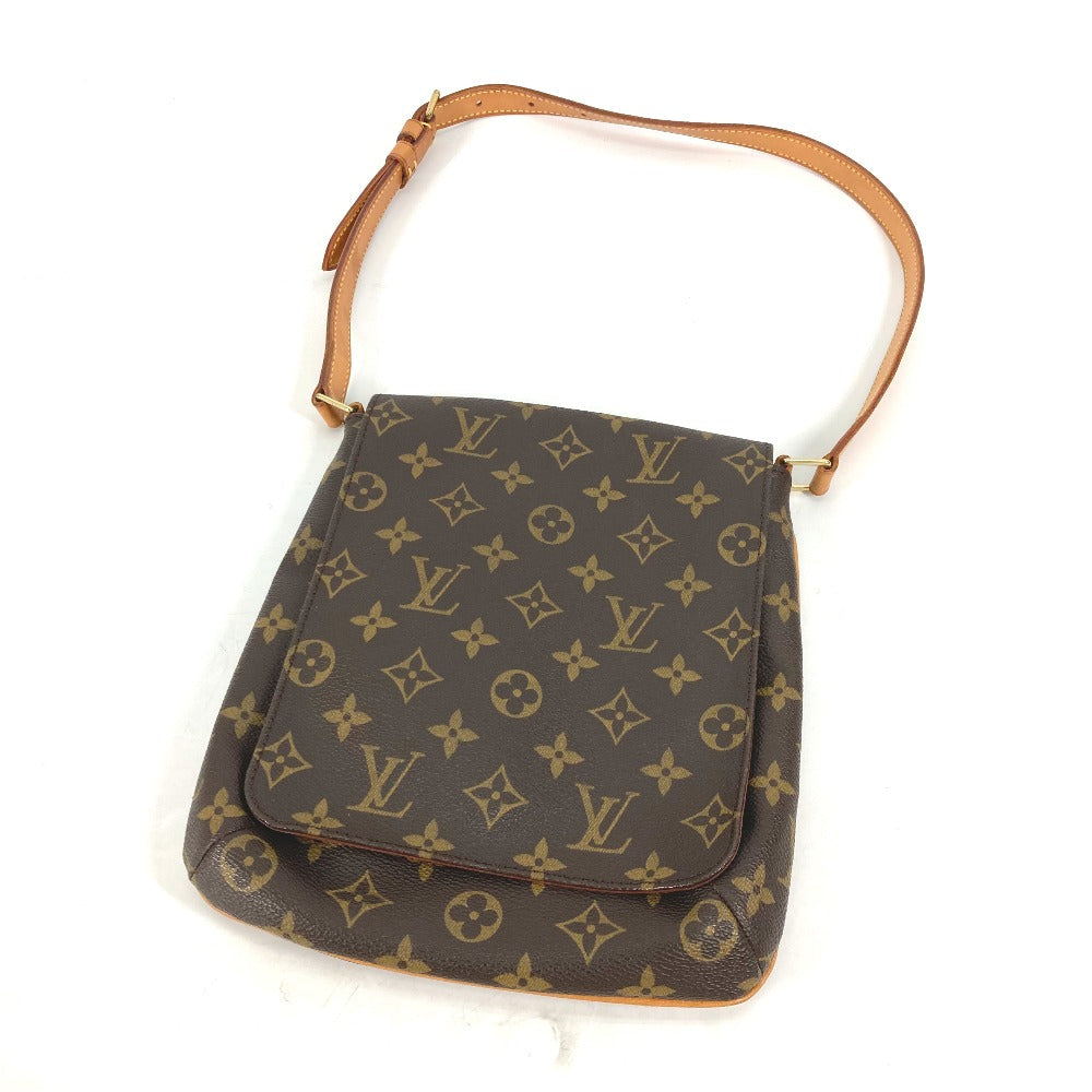 Louis Vuitton Shoulder Bag M51258 Monogram Canvas Brown Monogram Musette Salsa Women