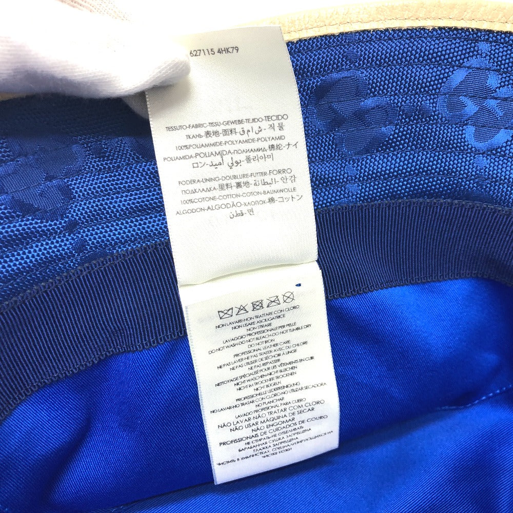 Gucci Hat 627115 Nylon Blue Japan Limited Off The Grid Mens L