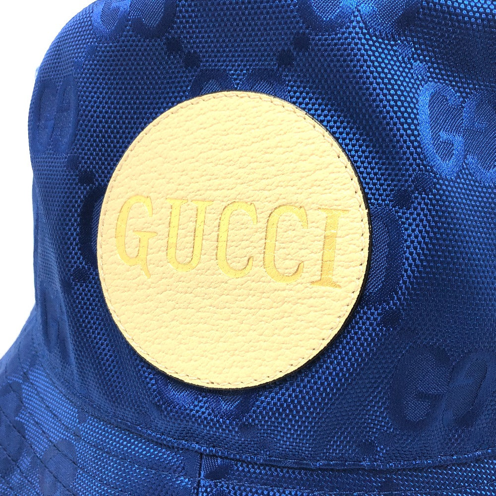 Gucci Hat 627115 Nylon Blue Japan Limited Off The Grid Mens L