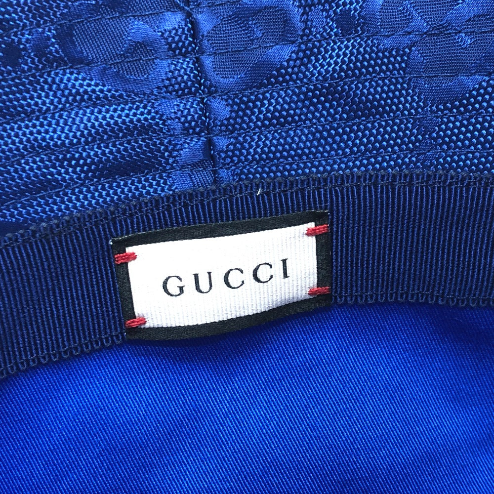 Gucci Hat 627115 Nylon Blue Japan Limited Off The Grid Mens L