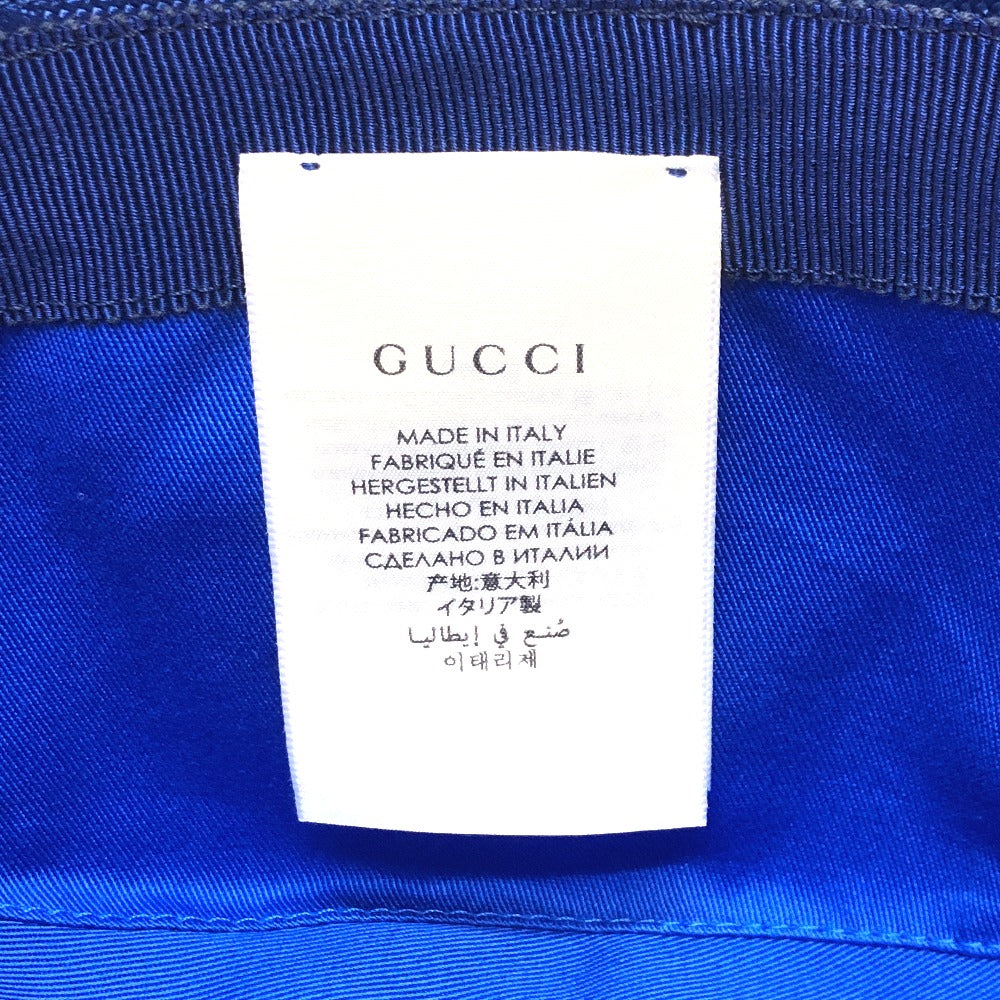 Gucci Hat 627115 Nylon Blue Japan Limited Off The Grid Mens L