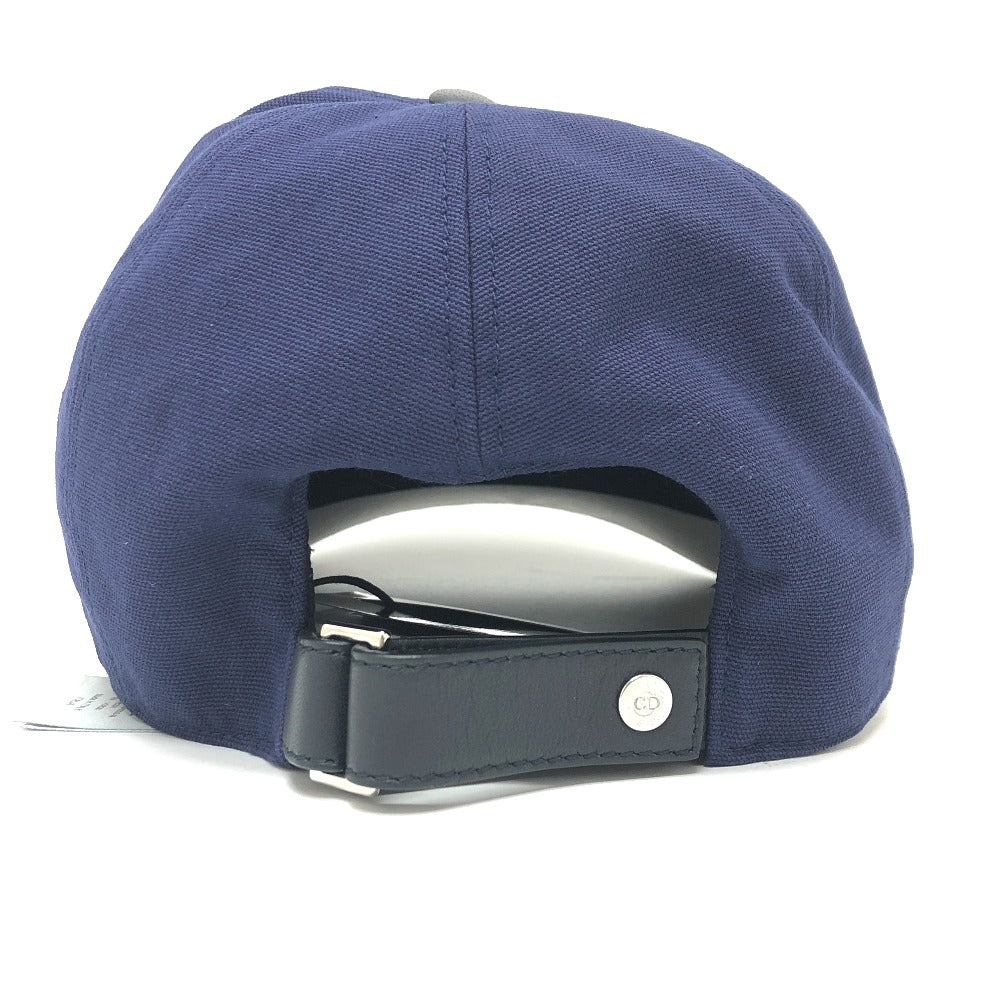 Dior Cap 933C902L4511 Cotton Navy Atelier Logo Embroidery M