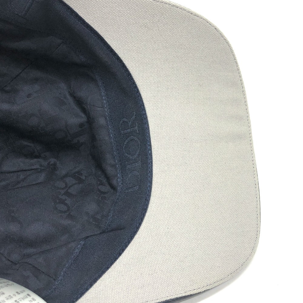 Dior Cap 933C902L4511 Cotton Navy Atelier Logo Embroidery M