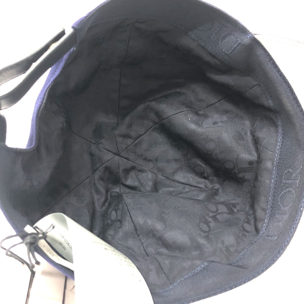 Dior Cap 933C902L4511 Cotton Navy Atelier Logo Embroidery M