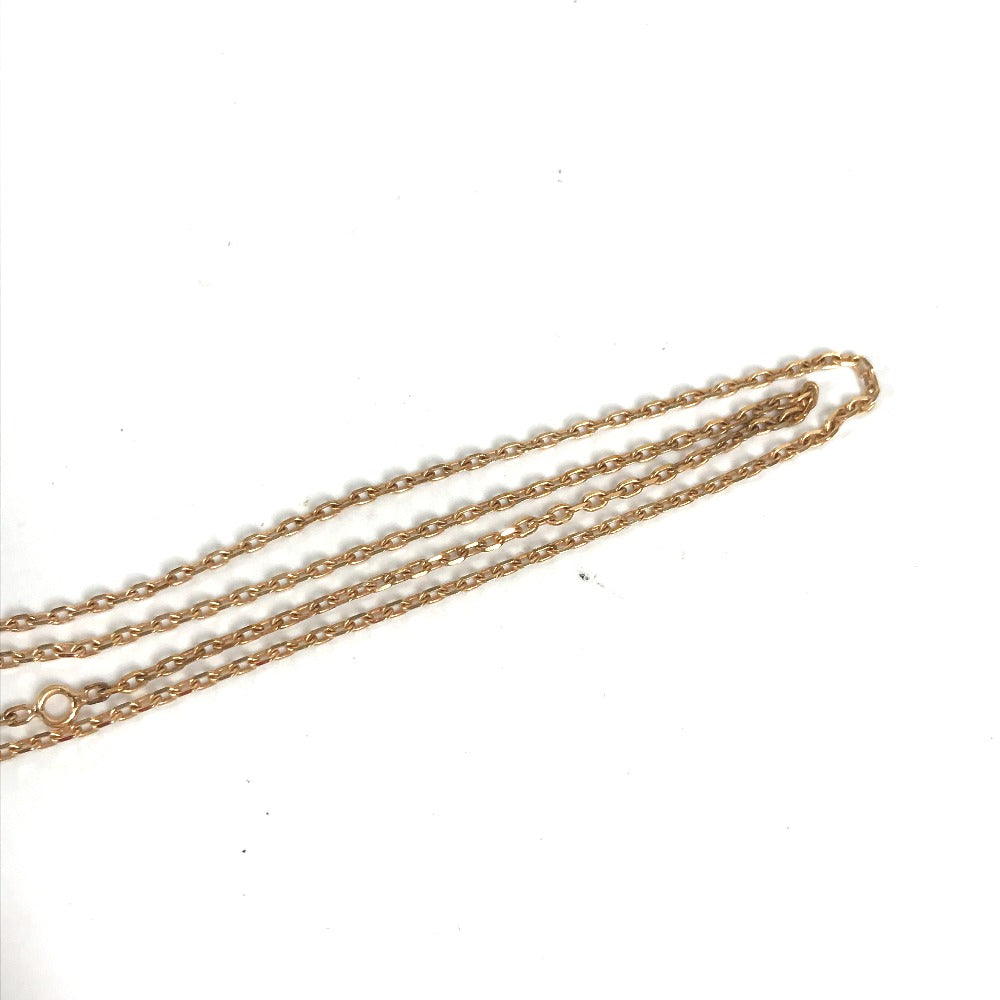 Hermes Necklace Metal, Leather White X Pink Gold Accessories Asdu Cool Pm Women