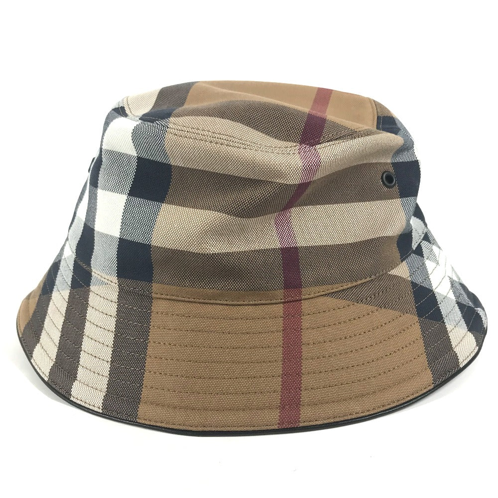 Burberry Hat 8052981 Cotton Beige Check Women S