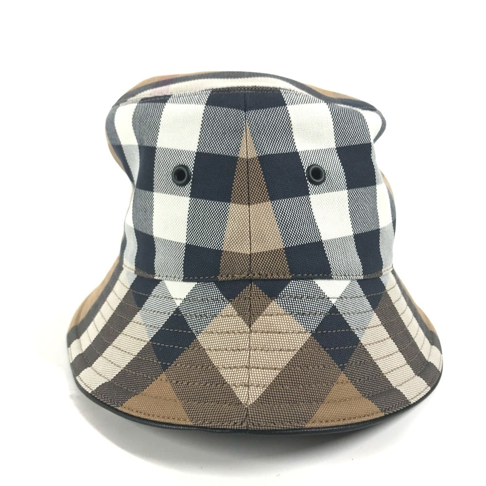 Burberry Hat 8052981 Cotton Beige Check Women S