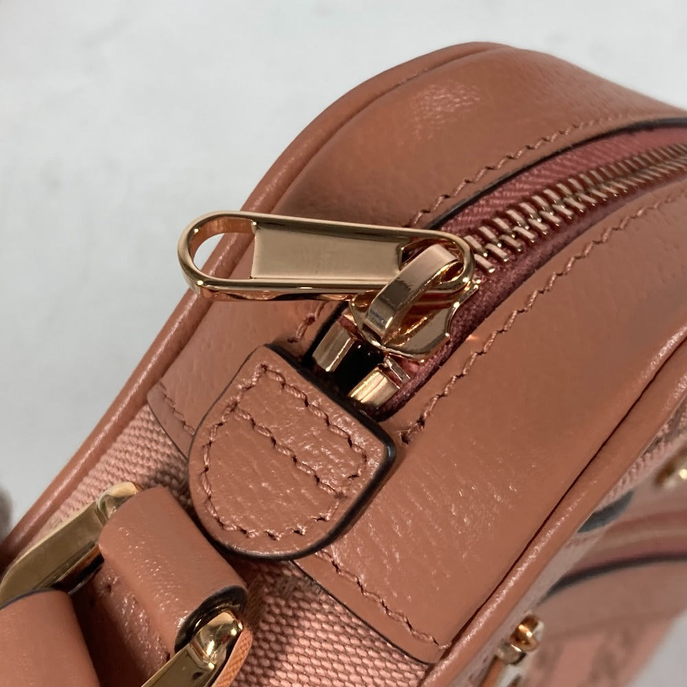 Gucci Shoulder Bag 574493 Canvas / Leather Pink Crossbody Gg Ophidia Women