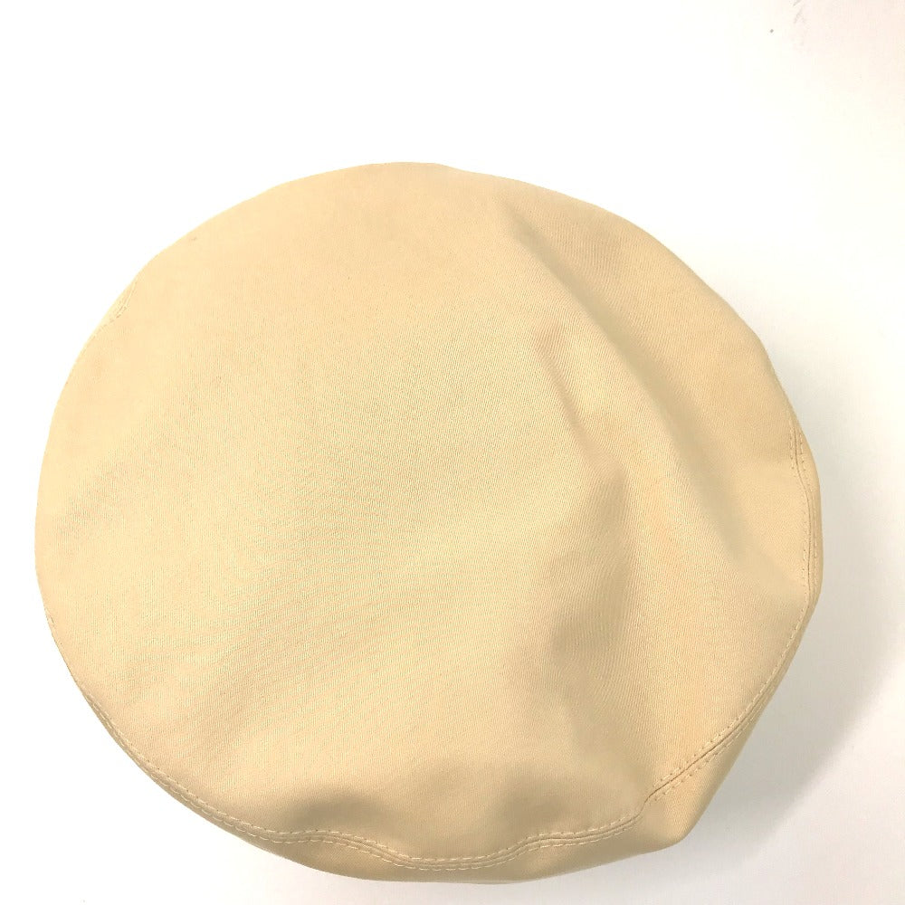 Hermes Casquette Cotton, Polyurethane Beige Type Serie Kabul Crickets Women 57