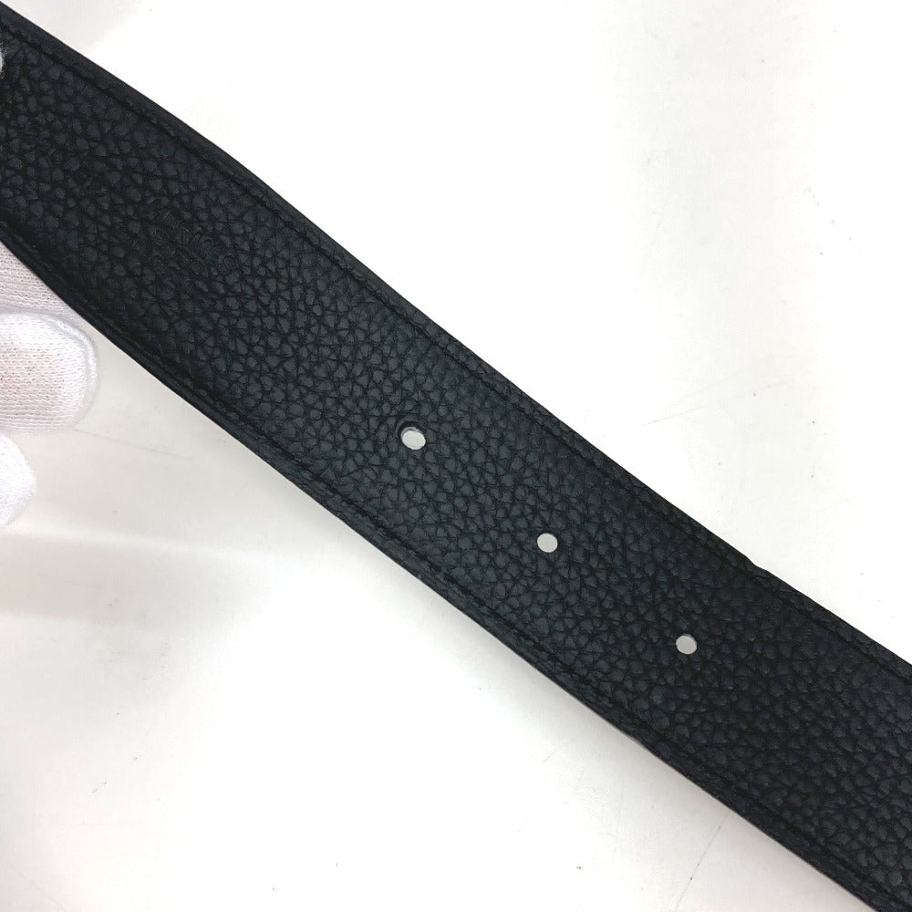 Hermes Belt Boxcalf, Togo Black X Blue H Buckle Tonight Mens 90