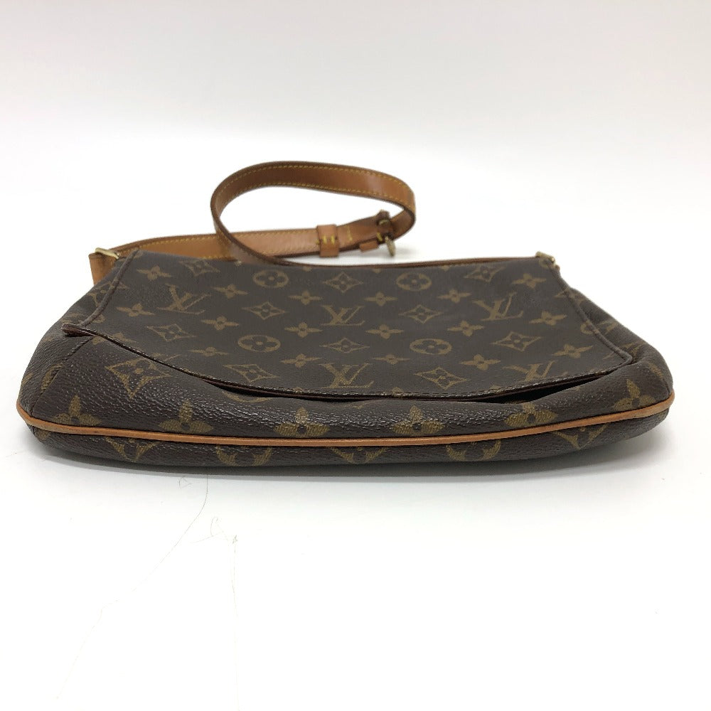 Louis Vuitton Shoulder Bag M51257 Monogram Canvas Brown Monogram Musette Tango Short