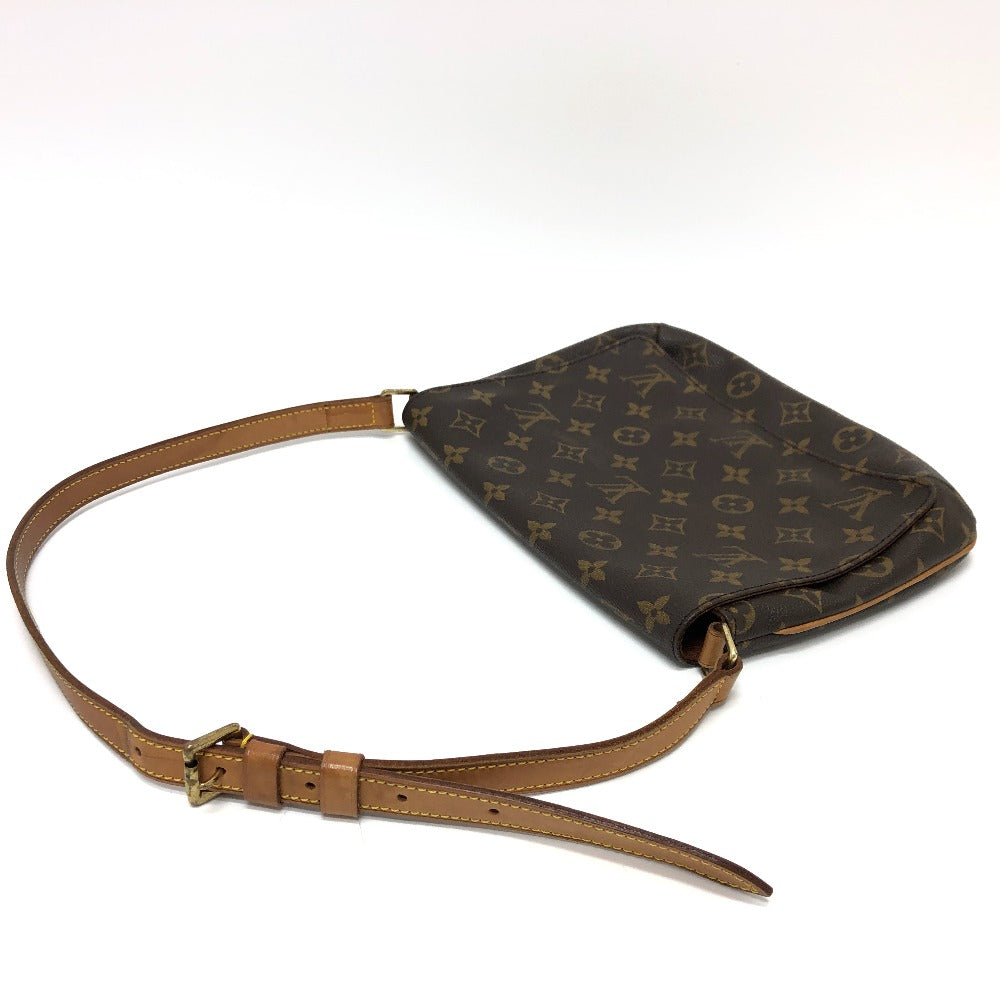 Louis Vuitton Shoulder Bag M51257 Monogram Canvas Brown Monogram Musette Tango Short