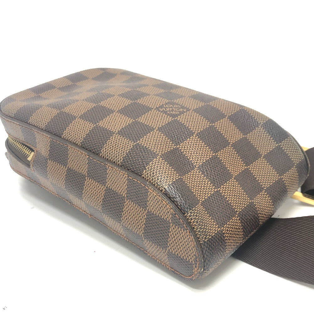 Louis Vuitton Sling Bag N51994 Damier Canvas Brown Damier Geronimos Mens