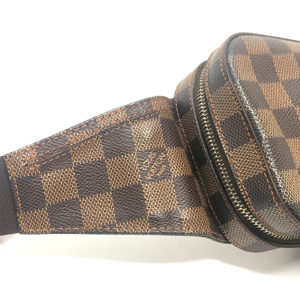 Louis Vuitton Sling Bag N51994 Damier Canvas Brown Damier Geronimos Mens