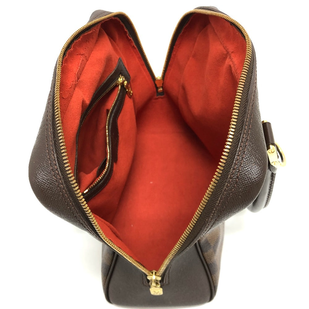 Louis Vuitton Handbag N51150 Damier Canvas Brown Damier Brera Women