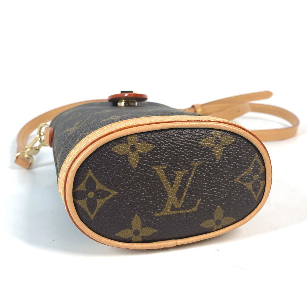Louis Vuitton Shoulder Bag M80874 Monogram Canvas Brown Monogram Fold Me Pouch