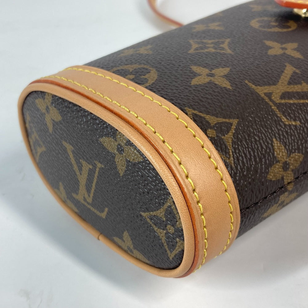 Louis Vuitton Shoulder Bag M80874 Monogram Canvas Brown Monogram Fold Me Pouch