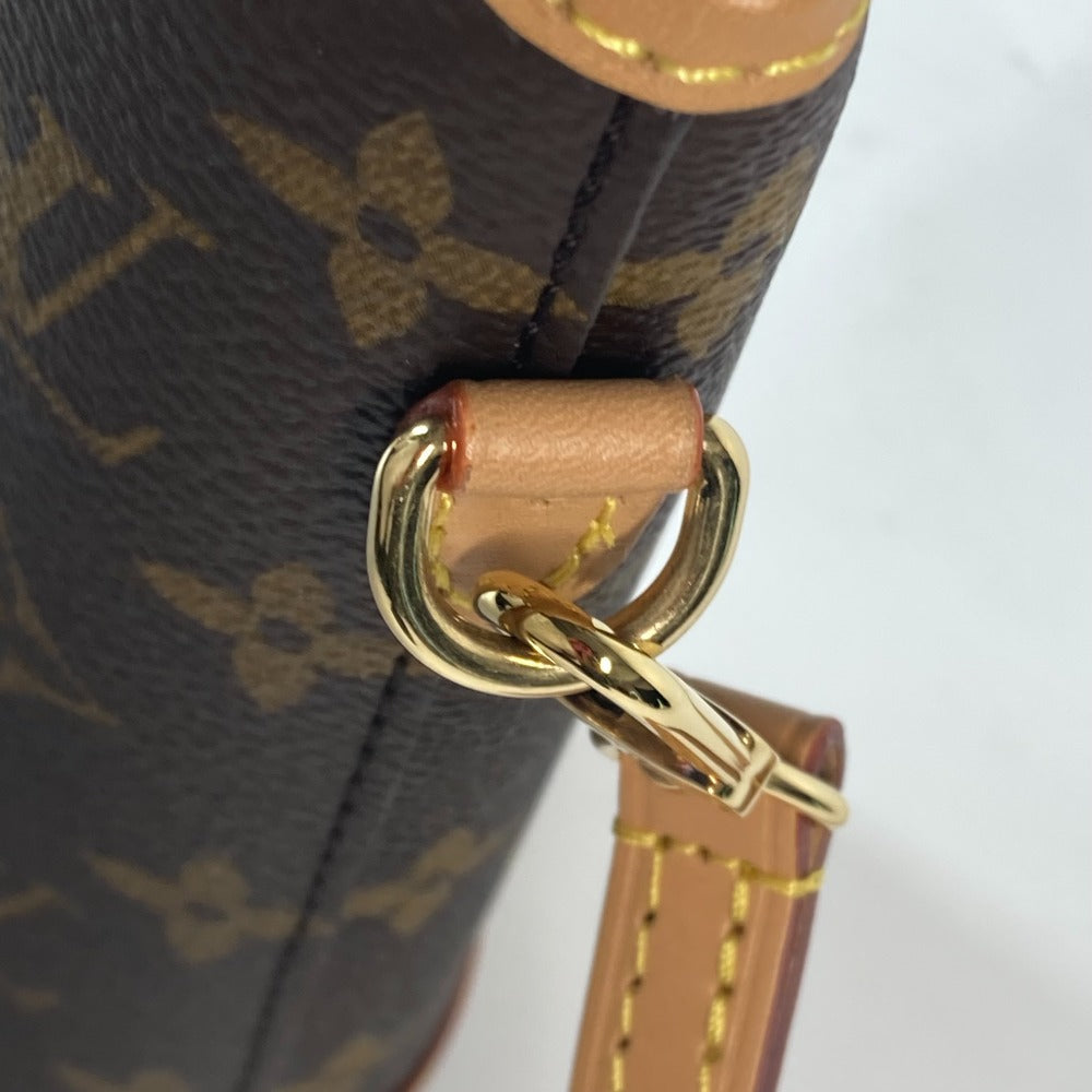 Louis Vuitton Shoulder Bag M80874 Monogram Canvas Brown Monogram Fold Me Pouch