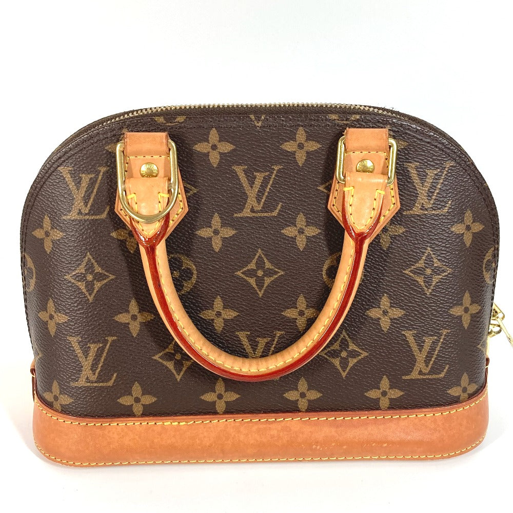 Louis Vuitton Shoulder Bag M53152 Monogram Canvas Brown Monogram Alma Bb Women