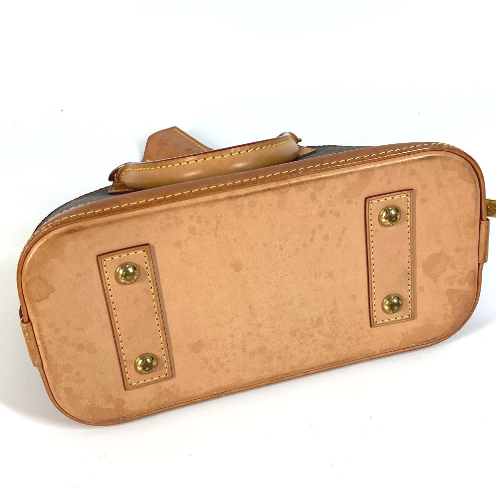 Louis Vuitton Shoulder Bag M53152 Monogram Canvas Brown Monogram Alma Bb Women