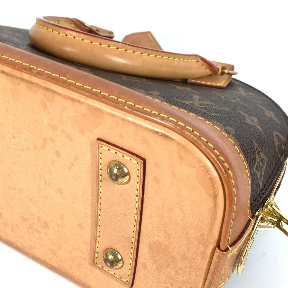 Louis Vuitton Shoulder Bag M53152 Monogram Canvas Brown Monogram Alma Bb Women