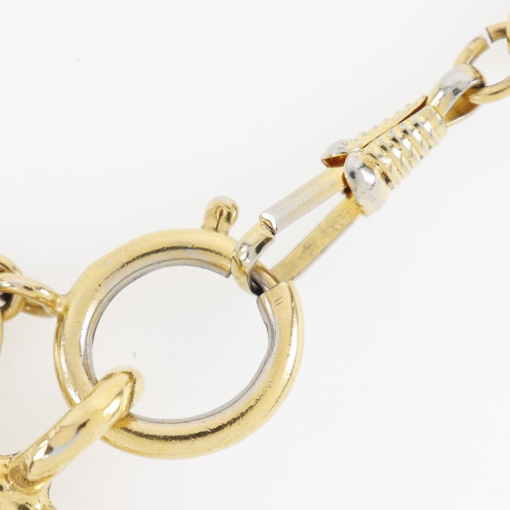 Chanel Necklace Plated Gold Gold Coin 31 Rue Cambon Women