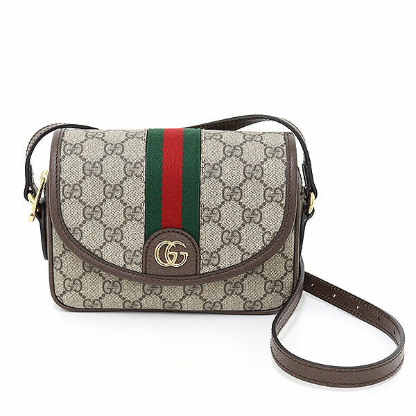 Gucci Shoulder Bag 772239 Gg Supreme Canvas Beige Ophidia Gg Mini Shoulder Bag