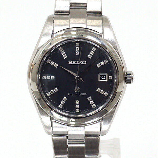 Seiko Watches Stgf071 Stainless Steel Black Gs Grand Seiko Stgf071 Black Dial
