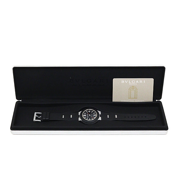 Bvlgari Watches Mechanical Automatic Bb40Batrsnl Aluminum, Rubber Black Aluminium Automatic Black