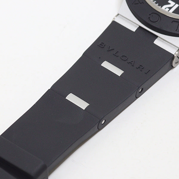 Bvlgari Watches Mechanical Automatic Bb40Batrsnl Aluminum, Rubber Black Aluminium Automatic Black