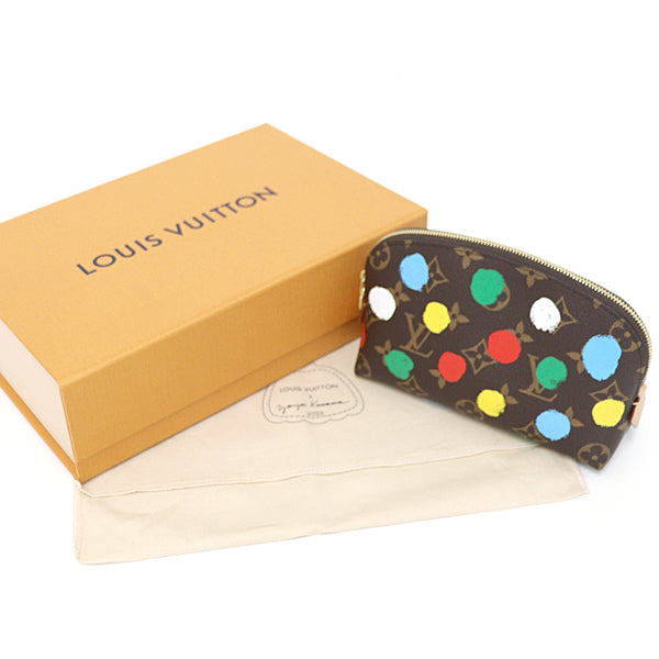 Louis Vuitton Cosmetics Pouch M81895 Monogram Canvas Brown Lv Yk Pochette Cosmetic Pm