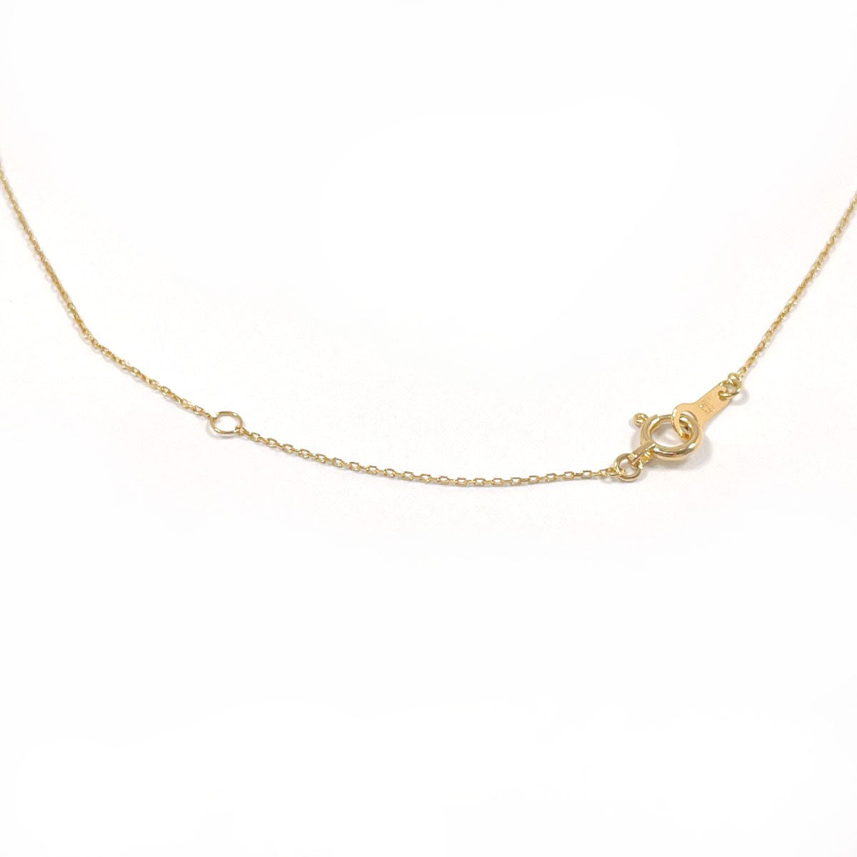 Ete Necklace K18 Yellow Gold, Diamond Gold Bright