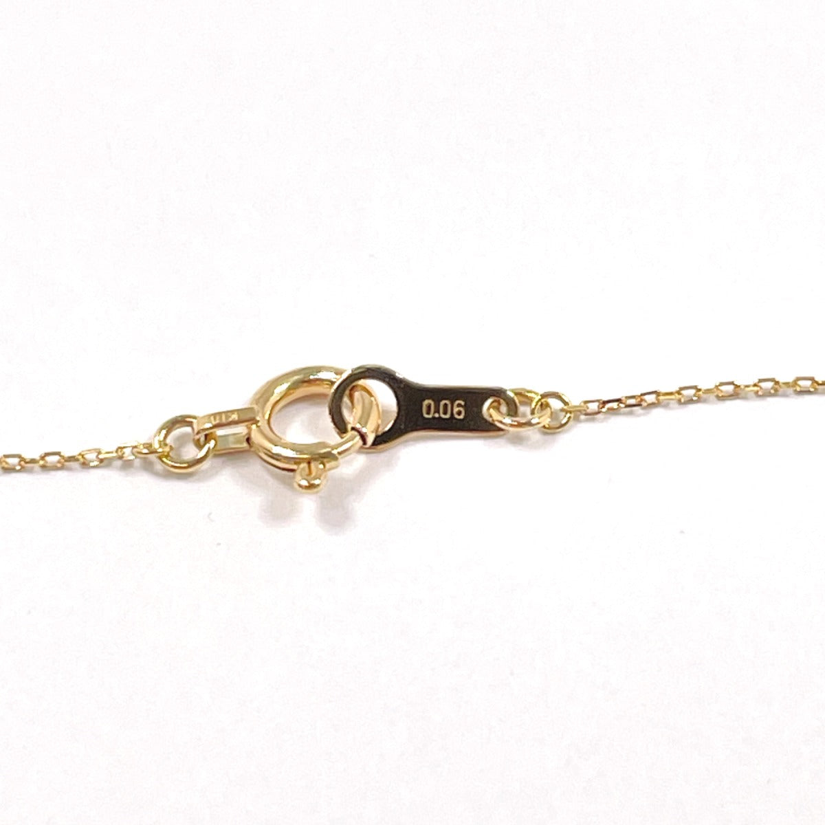 Ete Necklace K18 Yellow Gold, Diamond Gold Bright