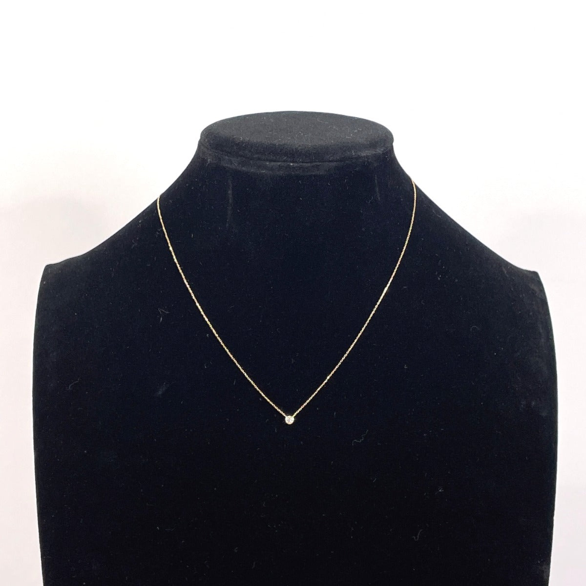 Ete Necklace K18 Yellow Gold, Diamond Gold Bright
