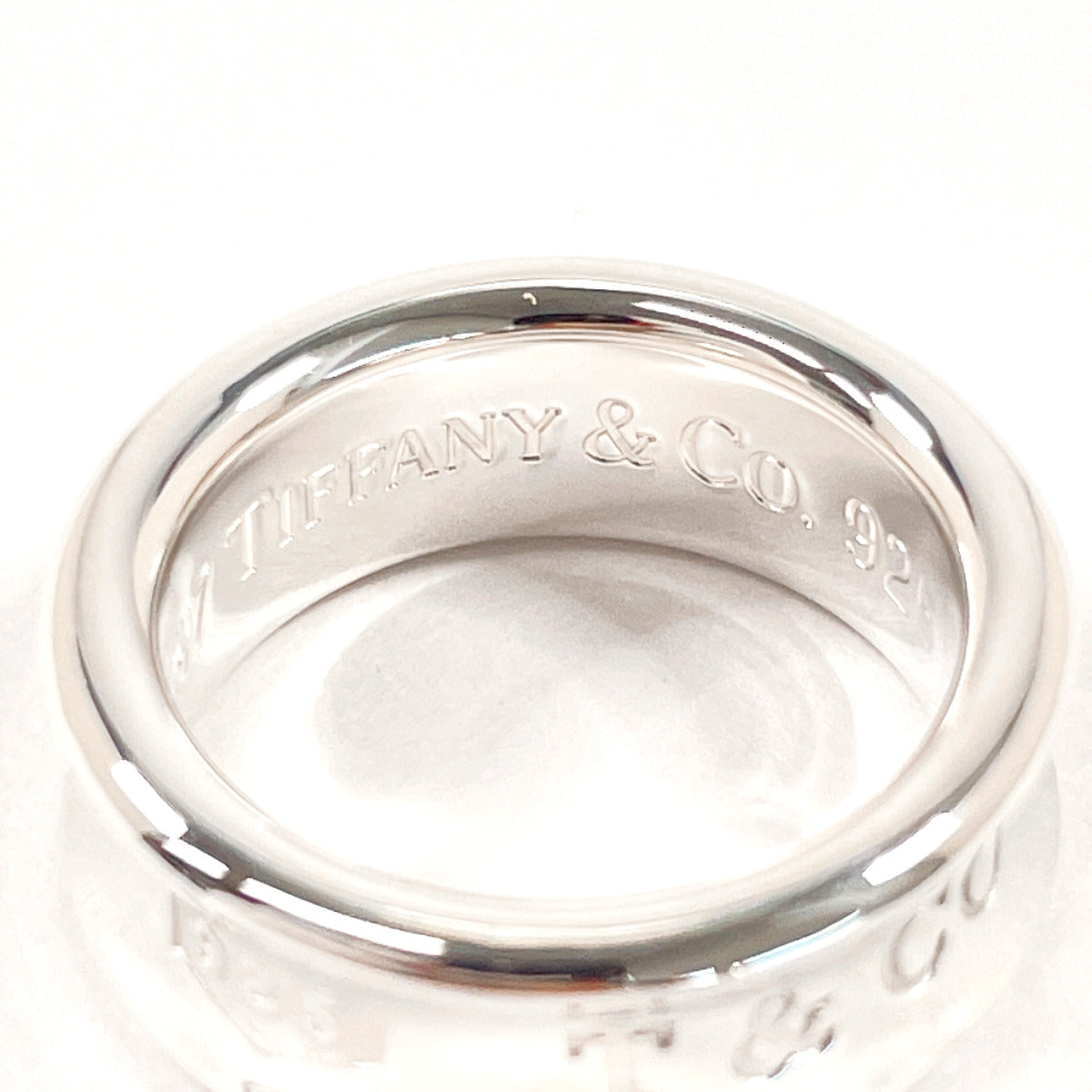 Tiffany&Co. Ring Silver925 Silver 1837 Medium Women