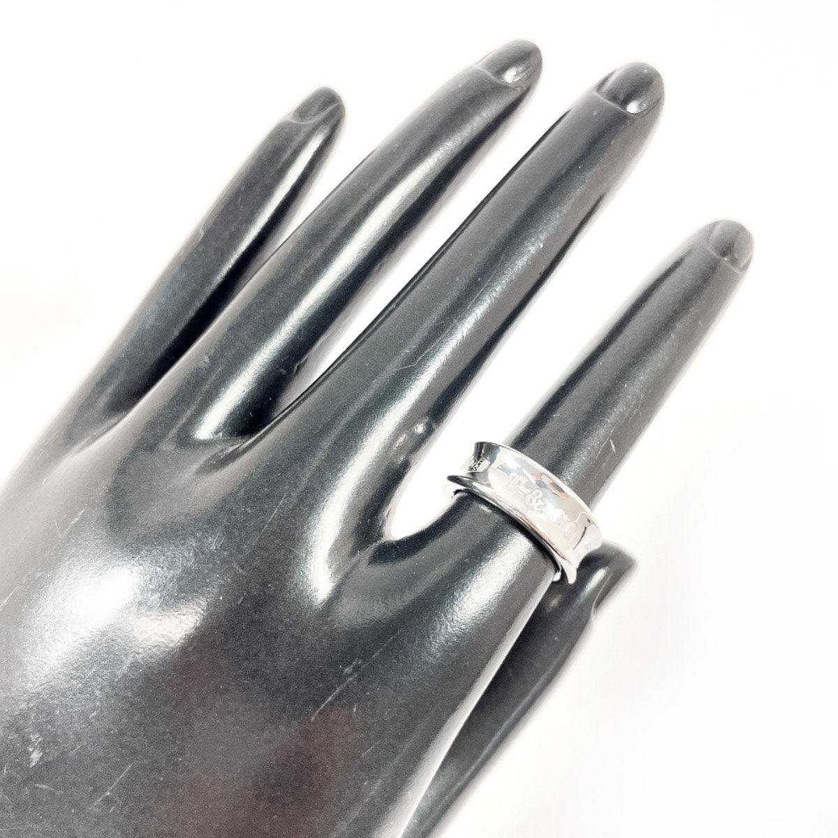 Tiffany&Co. Ring Silver925 Silver 1837 Medium Women