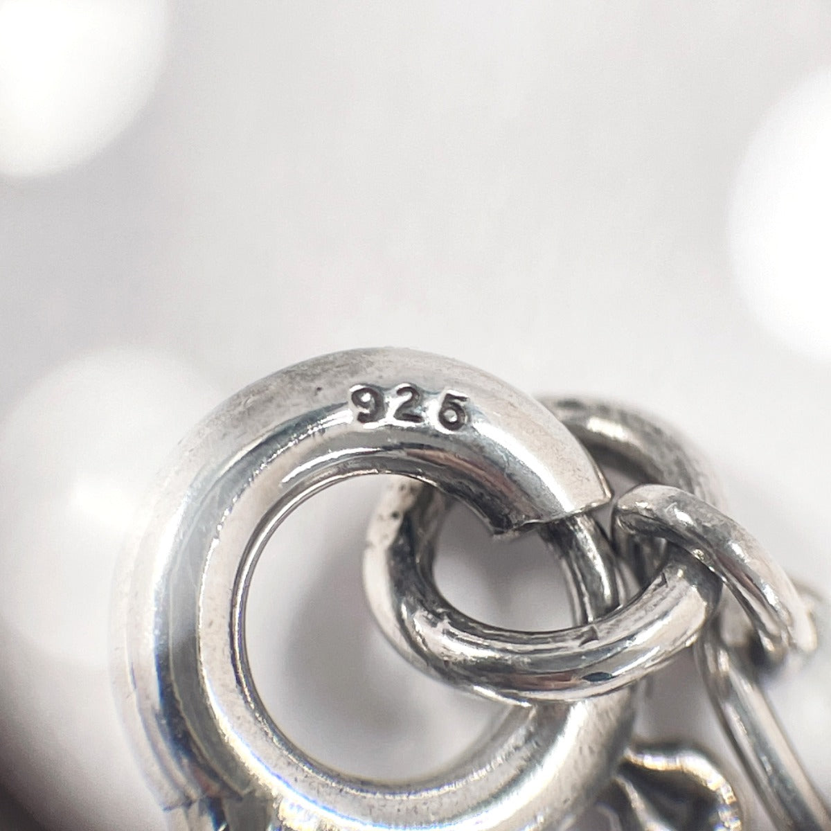 Georg Jensen Necklace Silver925 Silver Heritage Collection Year Pendant 2000 Unisex